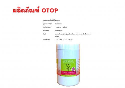 ผลิตภัณฑ์ OTOP 