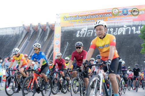 รูปงานปั่นพิชิตเขื่อนขุนด่านฯ “Tour of Khundan2022”